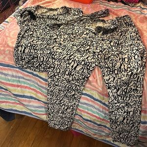 Outfit dress pants and top